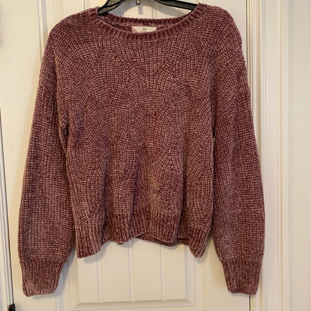 Pink Rose Sweater